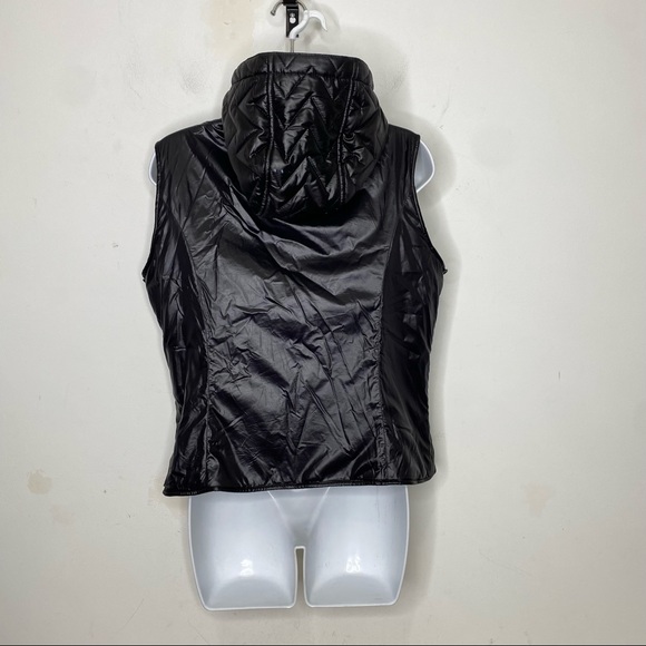 Dawn Levy Sly II Chevron Puffer Hooded Vest Size medium - Picture 10 of 16